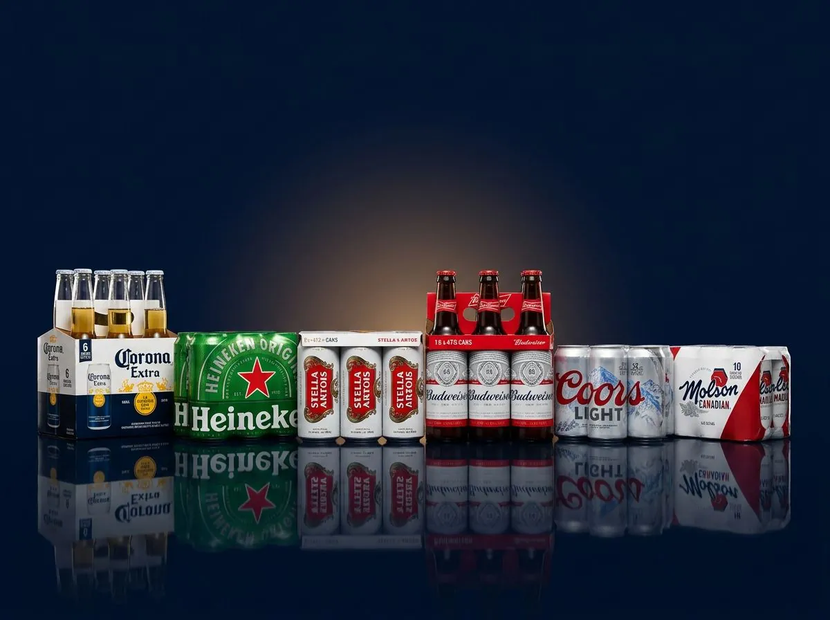 Beer bottles stocked by BottlesNow