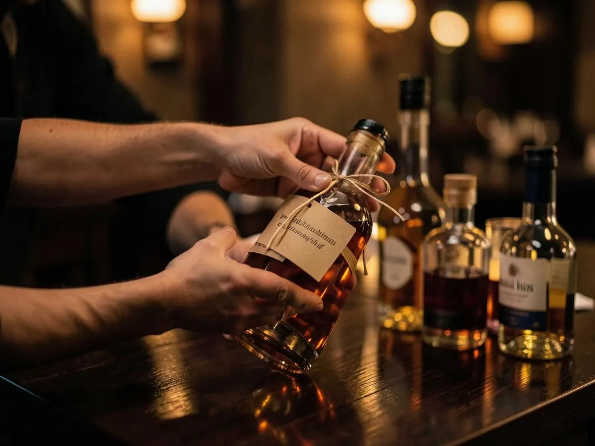 Bottles delivered for gift ideas